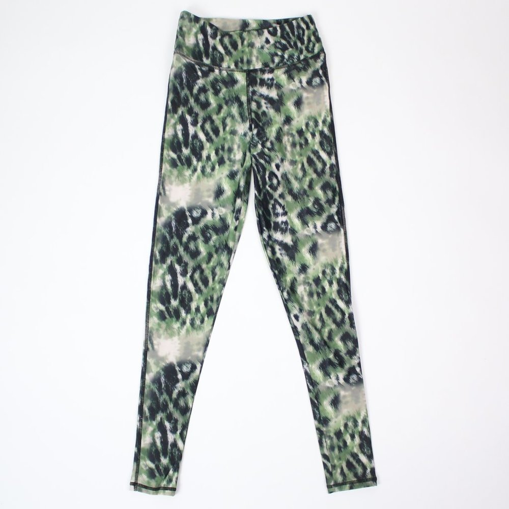 PrettyLittleThing Womens Size US 2 Leopard Print Fitted Leggings - Picture 2 of 5